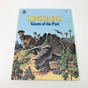 Vtg 1974 Dinosaurs Giants of the Past Eileen  Daly Merrigold Press